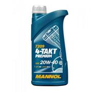 Mannol 1L 4-Takt Premium 20W-40 Motorbike And Outboard Engine Oil Sm Jaso Ma2