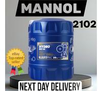MANNOL 2102 HYDRO ISO 46 HYDRAULIC OIL FLUID 20L - Premium Industrial Lubricant