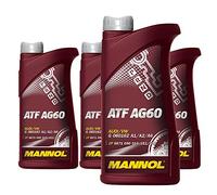 MANNOL 4 x 1 L ATF AG60 / 5-6 - 8 stage automatic transmission oil
