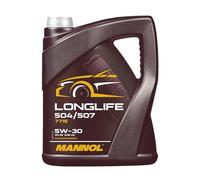 Mannol 5L Fully Synthetic Engine Oil Longlife 504/507