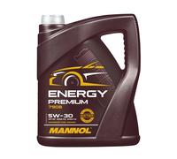Mannol 5 Litre Energy 5W-30 Engine Oil 7908 API SN/CH-4 ACEA C2 Premium Synthetic Ester Technology