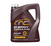 Mannol 5 Litre Energy Formula PD 5W-40 Engine Oil 7913 API SN ACEA C3 Universal Fully Synthetic Ester Technology