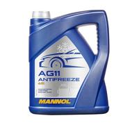 MANNOL 5 Litres Antifreeze AG 11 Longterm Concentrated Solution Based On Mineral Inhibitors