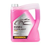 MANNOL 5 Litres Coolant G12+ Antifreeze 4212 SAE J1034 Carboxylated Ready For Use Solution