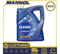 MANNOL 5L CLASSIC SEMI-SYNTHETIC ENGINE OIL 10W-40 API SN/CH-4 ACEA A3/B4 7501-5