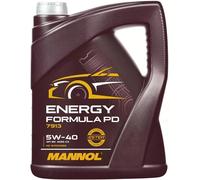 MANNOL 5L Fully Synthetic PD Engine Oil 5W-40 SN/CH-4 C3 MB 229.51 VW 505.01