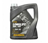 Mannol 5L Fully Synthetic Engine Oil Longlife 504/507