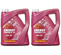 MANNOL 5W30 C4 Fully Synthetic Engine Oil MB 226.51 229.31 229.51 RN 0720, 10 Litres