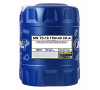 MANNOL TS-18 15W-40 FULLY SYNTHETIC ENGINE OIL E6 / E9 VDS-4.5 MB/VOLVO 7118-20L