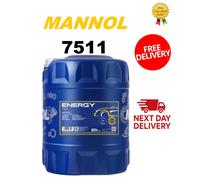 MANNOL 7511 20L Energy 5W30 Universal Synthetic Engine Oil API SN CH-4 A3/B4