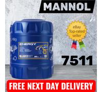 MANNOL 7511 20L Energy 5W30 Universal Synthetic Engine Oil API SN CH-4 A3/B4