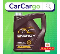 Mannol 5L Premium 5W30 Fully Synthetic Long Life Engine Oil Low Saps C3 Dexos2