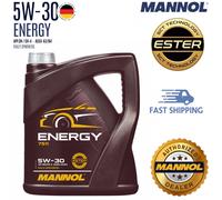 Mannol Energy 5W30 Fully Synthetic Engine Oil - 5L