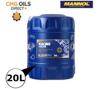 MANNOL 7902 10W-60 A3/B4 RACING + ESTER FULLY SYNTHECTIC BMW M SPORT RACING 20L