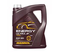 5L MANNOL Energy Ultra JP 5w20 Synthetic Ecoboost Engine Oil GM dexos1