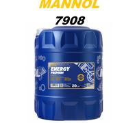 MANNOL 7908 20L Energy Premium 5W30 Engine Oil C2 C3 Fully Synthetic Ester