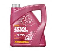 MANNOL 8103 Extra Getriebeoel 75w90 Fully Synthetic Gear Oil GL-4 GL-5 LS 5L