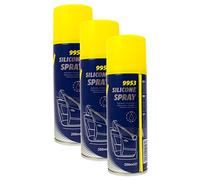 Mannol 9953 Silicone Spray Plastic Care 200 ml Pack of 3
