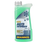 MANNOL AG13 Ready Mixed Antifreeze Coolant -40∞C Anti-Corrosive, Longlife G13, 1 Litre