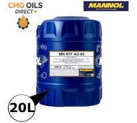 MANNOL 8213 AG60 FULLY SYNTHETIC AUTOMATIC TRANSMISSION FLUID - 20 L (MN8213-20)