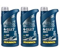 Mannol Agro 4T SAE 30 4 stroke Garden Engine Oil API SG JASO MA/MA2
