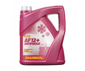 MANNOL Antifreeze AF12+ Longlife Red Summer - Winter Coolant Concentrate 5L