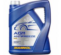 Mannol Antifreeze Ag11 Longterm 4111 Mineral Inhibitors Anti-Corrosion 5 Litre