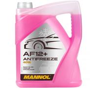 MANNOL Antifreeze/Coolant AF12+ (-40 °C) Ready Mixed Longlife 4012 Red 5 Litres