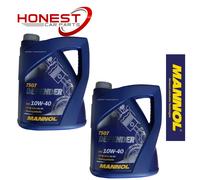 Mannol Defender 10W-40 Car Engine Oil ACEA A3/B4 VW Semi Synthetic 5 Litre X2