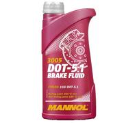 Mannol DOT-5.1 Brake Fluid Fully Synthetic, 0.5 Litre