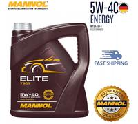 Mannol Elite 7903 5w-40 A3 B4 Fully Synthetic Ester Engine Oil 5L