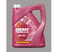 Mannol 5 Litre Energy Formula LR 0W-30 Engine Oil 7922 ACEA C2 Fully Synthetic Ester Technology