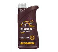 Mannol Energy Premium Synthetic Engine Oil 5W-30 1L Antifriction Cold Start 7908