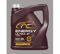 MANNOL Energy Ultra JP 5W-20 5L Fully Synthetic Engine Oil API SP ILSAC GF-6A