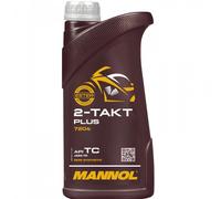 Mannol Engine Oil 2-Takt Plus 7204 Synthetic Universal Ashless Detergent 1L