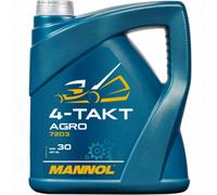 MANNOL 4L 4-Takt Agro SAE 30 4 stroke Engine Oil API SG JASO MA/MA2