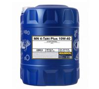 Mannol Engine Oil 4T Plus 10W40 20L (Api Sl, Jaso Ma/ma2) Semi-Synthetic