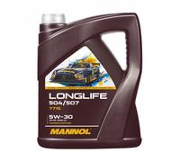 Mannol Fully Synthetic Engine Oil 5w30 Longlife 504/507 Premium ACAE C3 5L