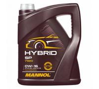 Mannol Engine Oil Hybrid Sp 0W-16 Sp Rc Gf-6B Fully Synthetic Pao Ester 5L