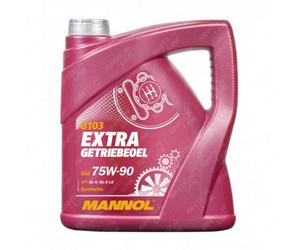 Mannol Extra Getriebeoel 75W90 Fully Synthetic Gear Oil Gl-4 Gl-5 Ls 5L