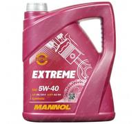 MANNOL Extreme Fully Synthetic Engine Oil 5W-40 SN/CH-4 ACEA A3/B4 VW 502/505 5L