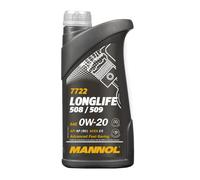 Mannol Full synthetic premium engine oil for the latest models of Volkswagen turbocharged gasoline - 0W-20 1L