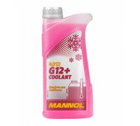 Mannol G12+ Red/pink Coolant Antifreeze Fluid Ready Mixed Protection 1L