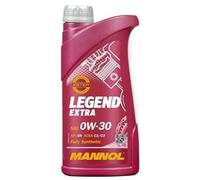 MANNOL Legend Extra 0W30 C2/C3 Fully Synthetic Ester Engine Oil, STJLR.03.5007, 1 litre