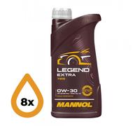 Mannol Legend Extra 7919 0W-30 Ford 1.5L Duratorq TDCI Engine Oil - 8 x 1 Litre