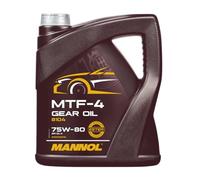 MANNOL MN8104-4 MTF GETRIEBEOEL 65 W 80 API GL, 4 Litres