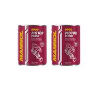 Mannol Motor Flush 9900 Engine Oil System Cleaner Flush - 2 x 300ml - (0.6L)