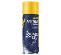Mannol Motor Starter Spray 450Ml Cold Start Diesel Petrol Cars Motorbike