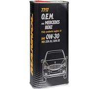 Mannol OEM 0W30 C2 C3 Fully Synthetic Engine Oil MB 229.51 229.52, 1 Litre