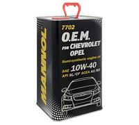 MANNOL OEM for Chevrolet Opel 10W40 A3 B3 Semi Synthetic Engine Oil, 4 litres